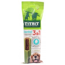 Titbit ДЕНТАЛ 3в1 с мятой для собак мелких и средних пород 110 г
