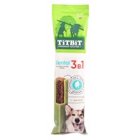 Titbit ДЕНТАЛ 3в1 с мятой для собак крупных пород 95 г