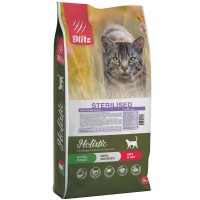 BLITZ CHICKEN & LIVER FOR STERILISED  / низкозерновой корм для стер. кошек  Курица&Печень/5 кг, 