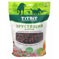 Titbit Завтрак хрустящий с бараниной для собак всех пород 700 г