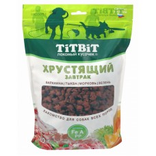 Titbit Завтрак хрустящий с бараниной для собак всех пород 700 г