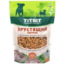 Titbit Завтрак хрустящий с индейкой для собак всех пород 700 г