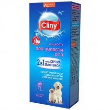 Cliny жидкость для полости рта для кошек и собак, 100 мл.