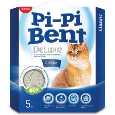 Pi-Pi Bent (Пи-Пи Бент) 00816 DeLuxe Classic  Наполнитель комкующийся 5 кг