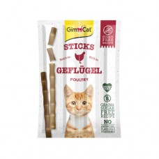 GIMCAT STICKS POULTRY 4 PCS./ Палочки, курица, 4 х 5 гр 