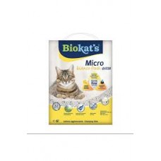 BIOKAT'S Micro Bianco Fresh Extra\ Наполнитель для кошачьего туалета, бент-т микро белый фреш 6л