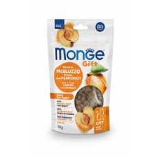 MONGE CAT Skin support Мясные кубики со свежей треской и абрикосом, 50 гр. 