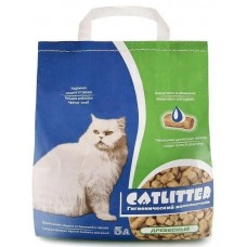 CATLITTER наполнитель 5 л (древесные гранулы 8-10мм)