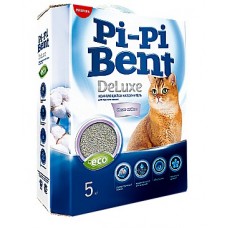 Pi-Pi-Bent DeLuxe Clean cotton Наполнитель для кошачьего туалета  5кг