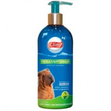 Cliny,шампунь гипоаллергенный для собак,300 мл.