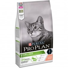 Pro Plan Sterilised,корм для стерилизованных котов и кошек с лососем, уп 1,5 кг.