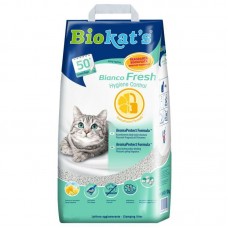Biokat’s Bianco Fresh,комкующийся наполнитель,уп.10 кг.