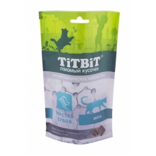 Titbit Хрустящие подушечки для кошек с мясом утки для чистки зубов 60 г 015407