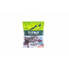 TitBit Хрустящие подушечки для кошек с паштетом из утки,30 гр.