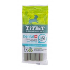 TitBit ДЕНТАЛ+ Снек с телятиной для щенков маленьких пород