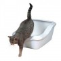 Туалет Trixie с высокими бортиками для кошки - 45х21 (29)х54 cм