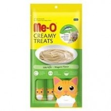Me-O для кошек кремовые лакомства с тунцом Макуро,15 гр*4 шт.